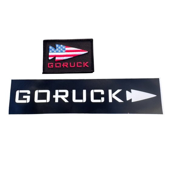 GORUCK Flag Patch & Decal Set With American Flag Design - Picture 1 of 5